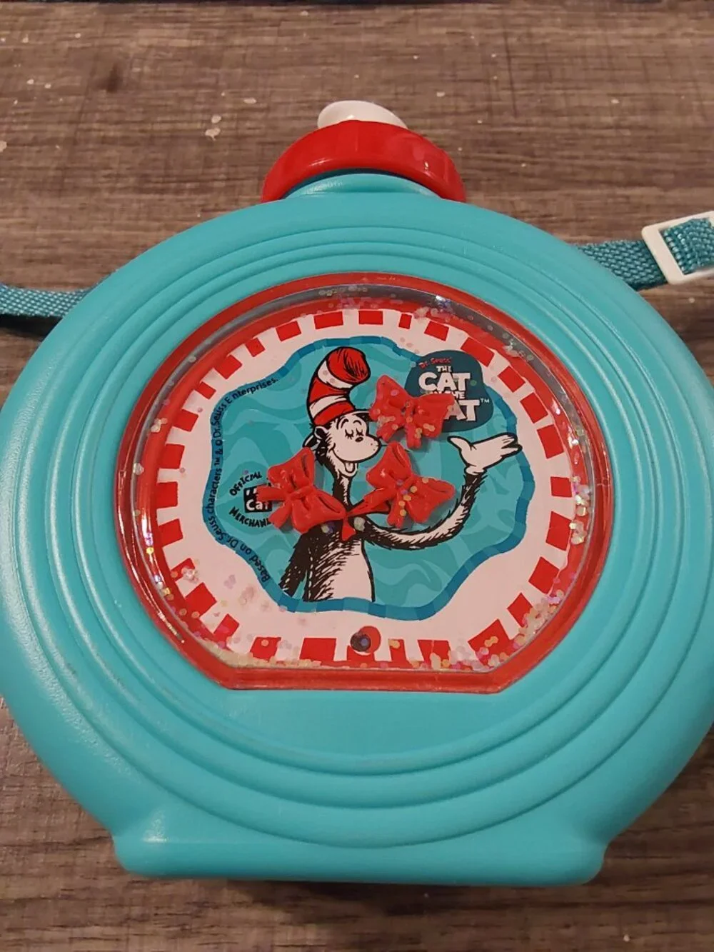 VINTAGE DR. SEUSS DRINKING CANTEEN, NEVER USED, 1990'S VERY RARE